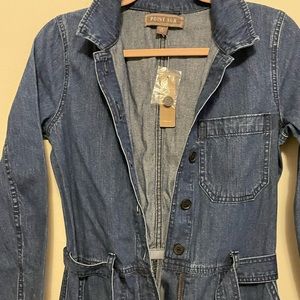 Women denim jumpsuit